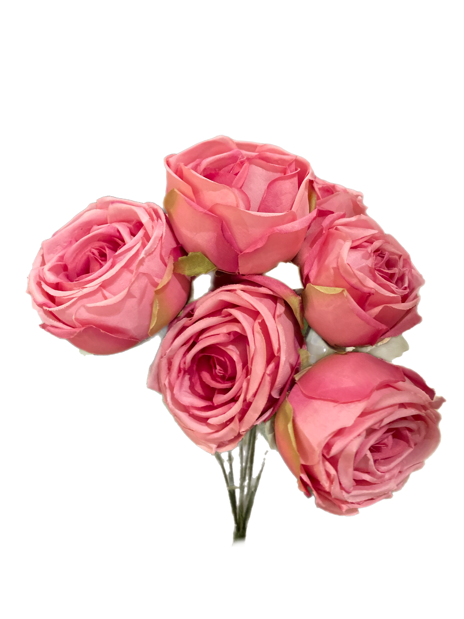 16" Fuchsia Rose Bouquet