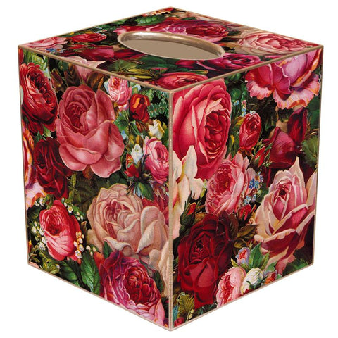 Roses Tissue Box Cover