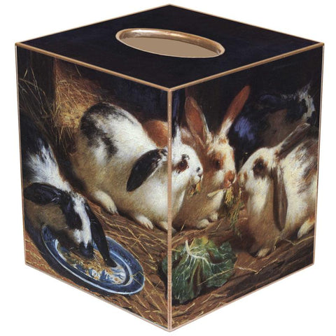 Bunnies Tissue Box Cover