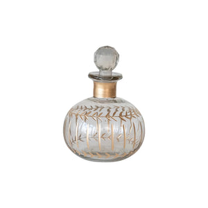 Small Striped Decanter