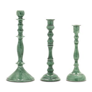 Assorted Turquoise Taper Candle Holder, INDIVIDUALLY SOLD