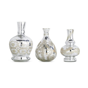 Assorted Mercury Glass Bud Vase, INDIVIDUALLY SOLD