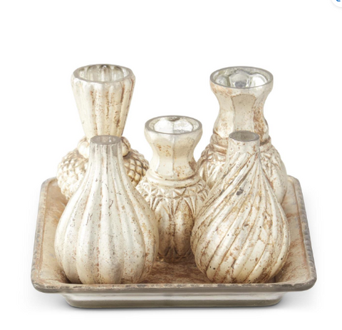 Assorted Champagne Bub Vase, INDIVIDUALLY SOLD