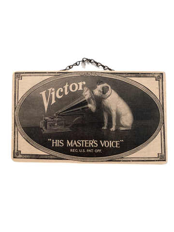 Victor Dog Sign