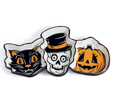 Assorted Spooky Character Plate, INDIVIDUALLY SOLD