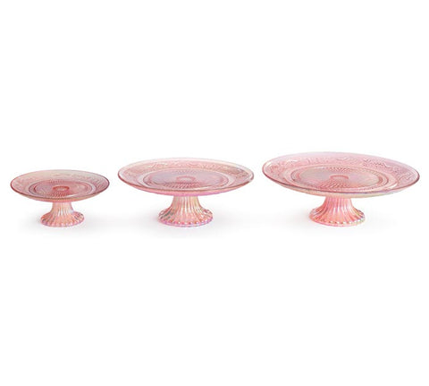 Assorted Pink Cake Plate, INDIVIDUALLY SOLD