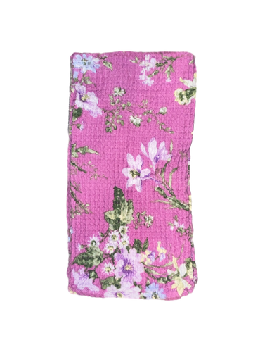 April Cornell Graceful Garden Tea Towel - Pink, INDIVIDUALLY SOLD