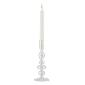 Medium Iridescent Taper Candle Holder