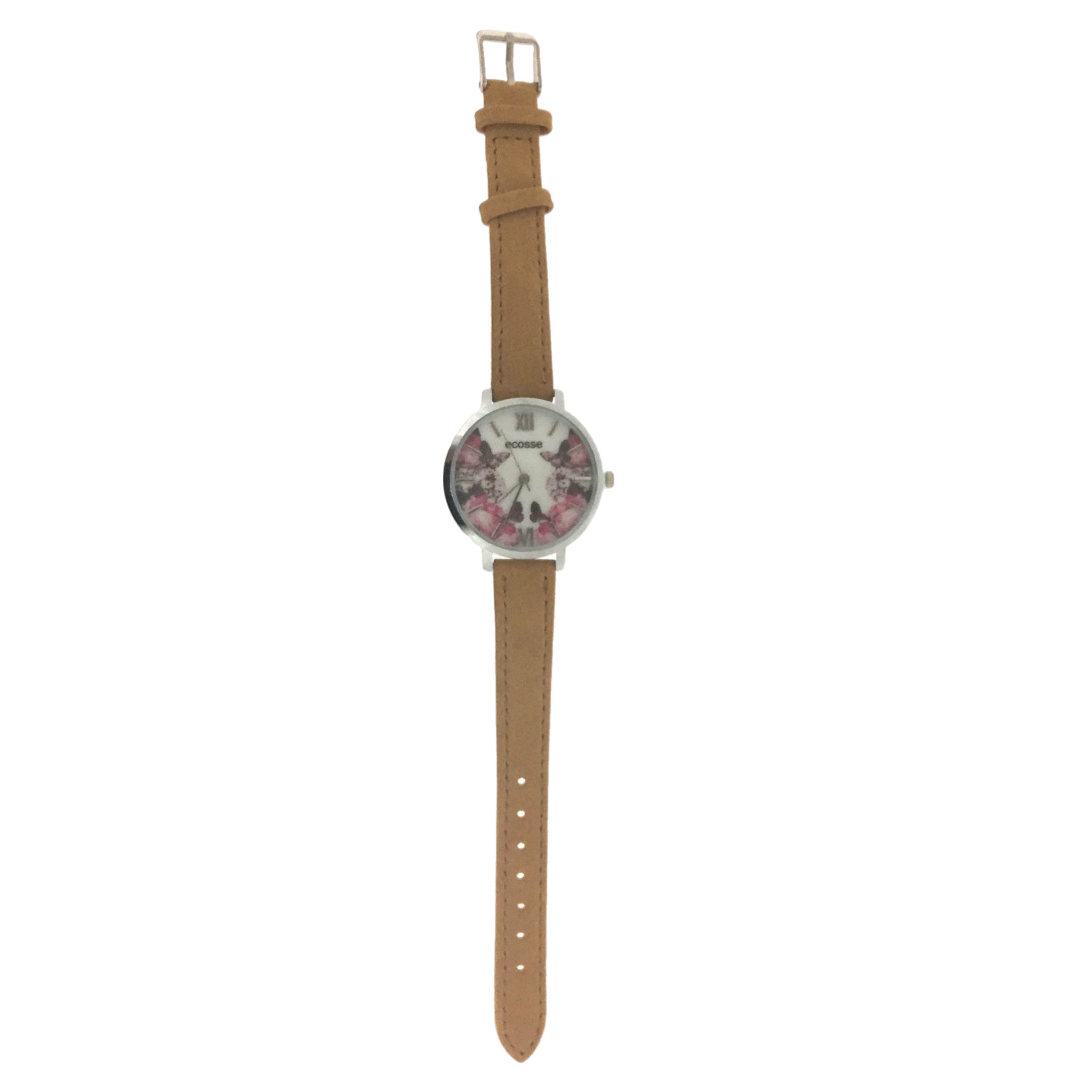 Tan Rose Ladies Jewelry Watch