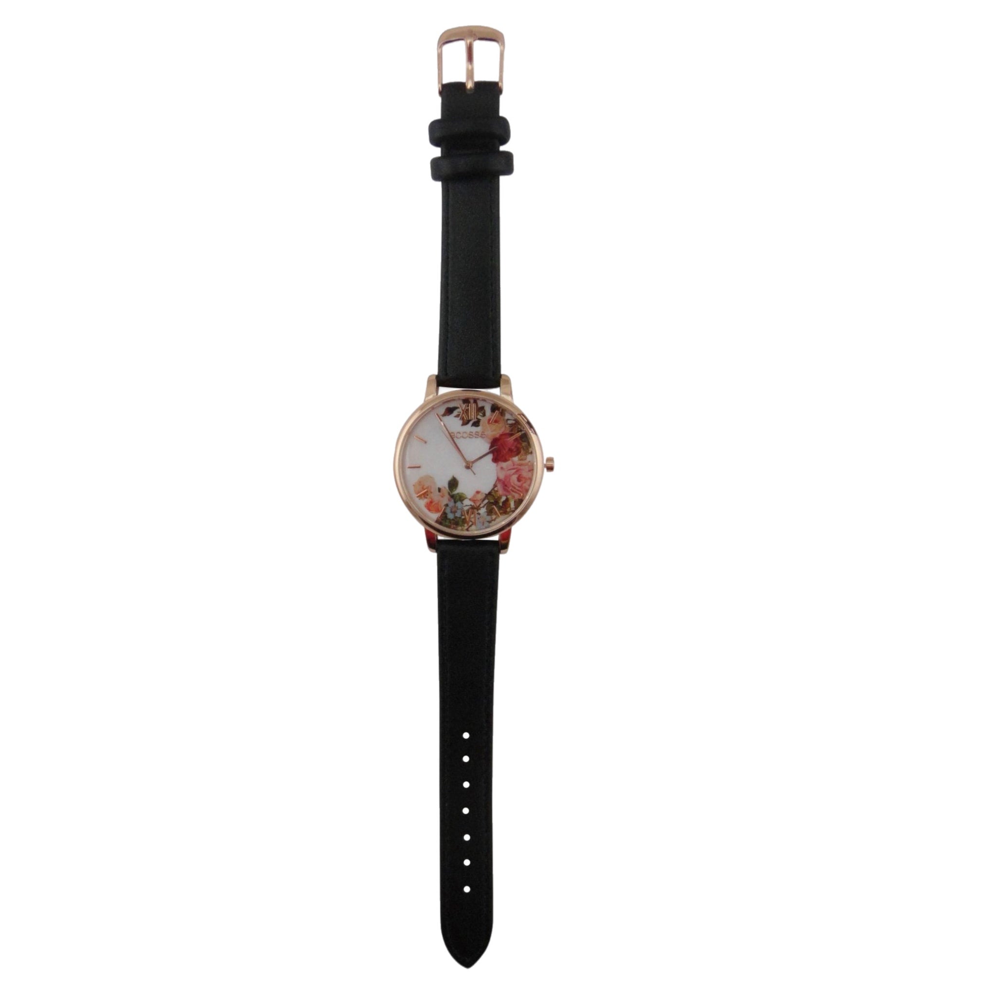 Black Rose Ladies Jewelry Watch