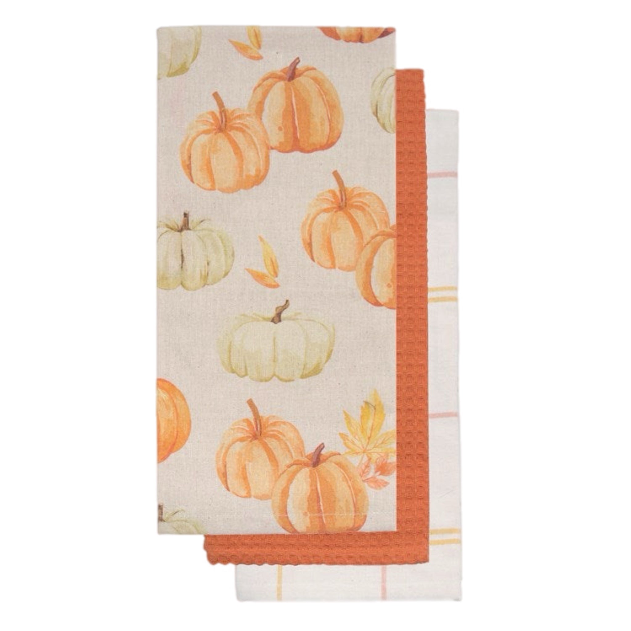 Pumpkin Linen Napkin, Set Of 3