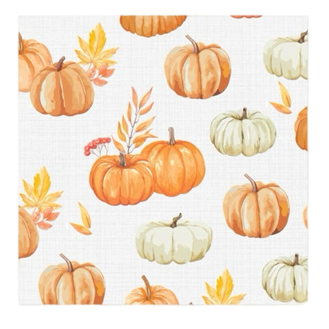 Luncheon Paper Napkin: Pumpkin Patch