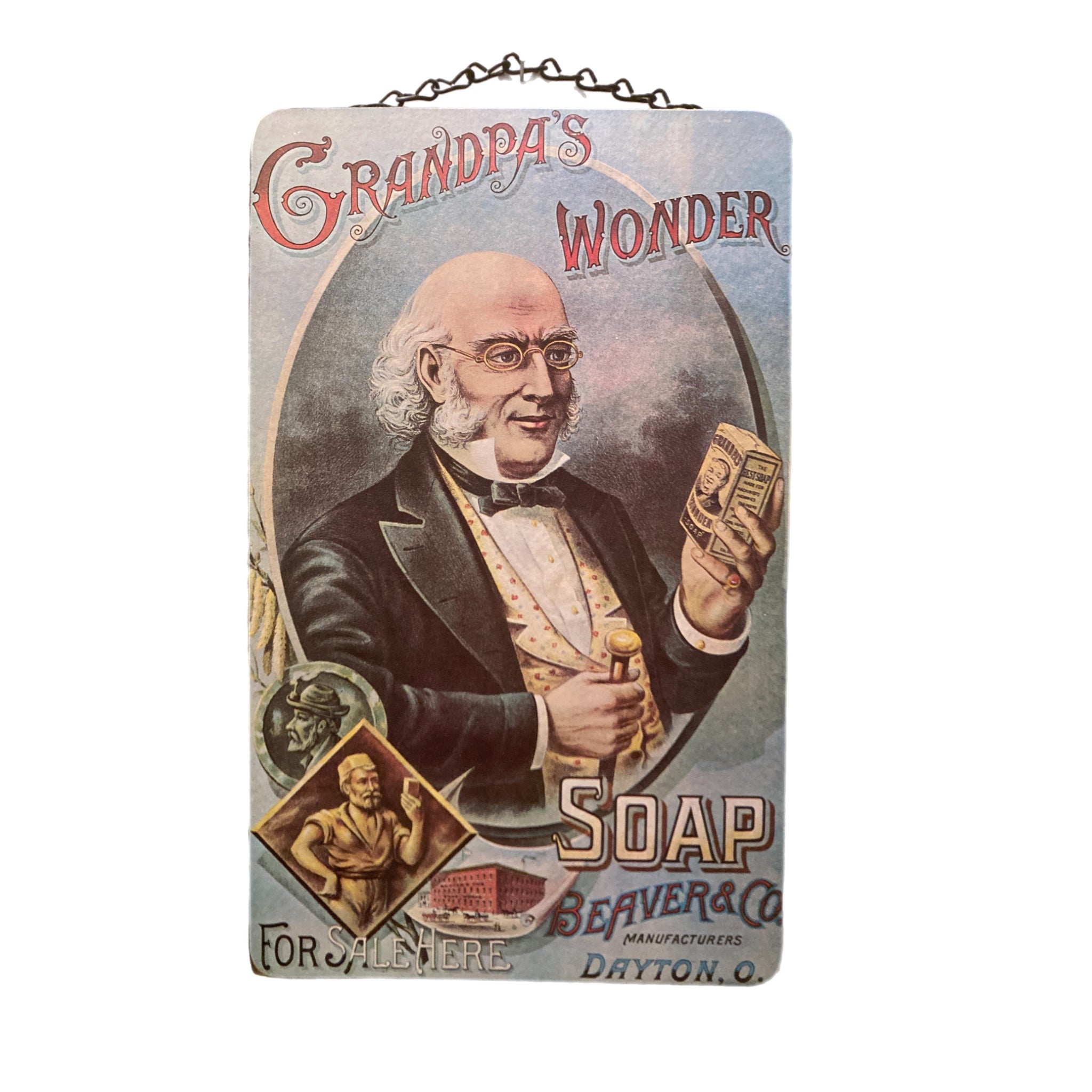 Grandpa's Wonder Soap Sign