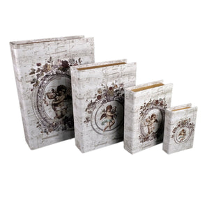 Assorted Cherub Book Box, INDIVIDUALLY SOLD