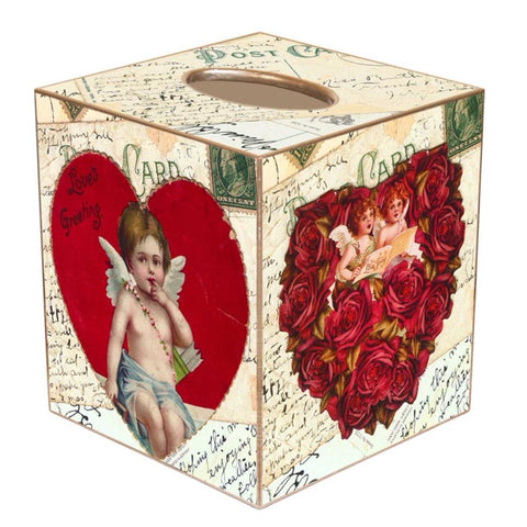 Valentine's Heart Tissue Box Cover