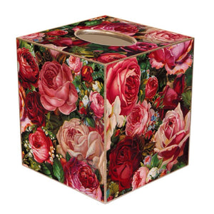 Roses Tissue Box Cover