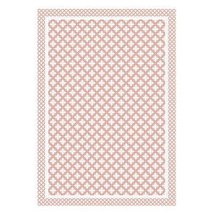 Pink Tile Tea Towel