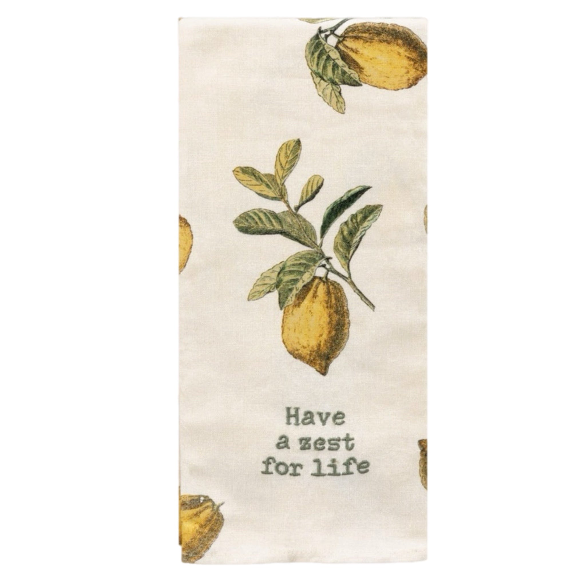 Have A Zest For Life Tea Towel