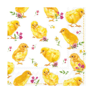 Luncheon Paper Napkin: Chicks