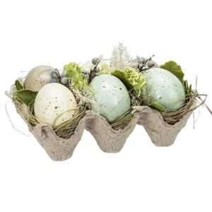 Easter Eggs In Crate Figurine