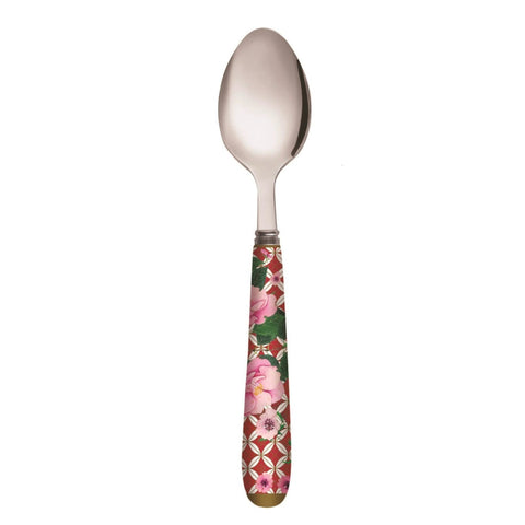 Red Floral Teaspoon