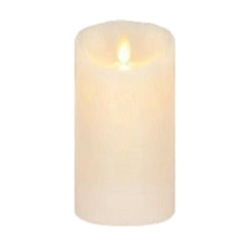 3" X 5.5" Pillar Flameless Candle: Ivory