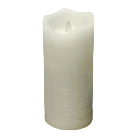 3" X 8" Pillar Flameless Candle: Ivory