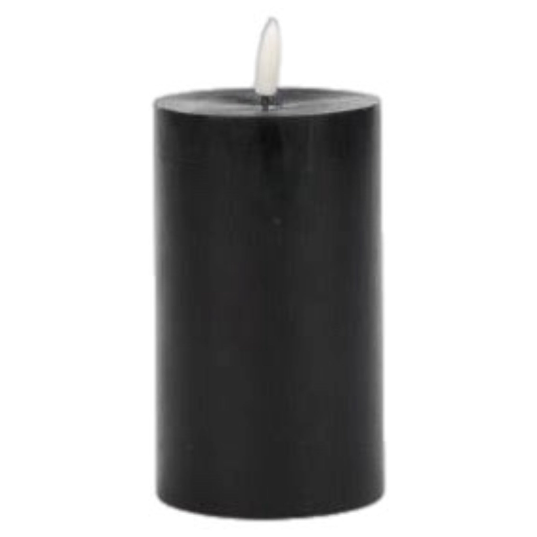 3" X 5" Pillar Flameless Candle: Black