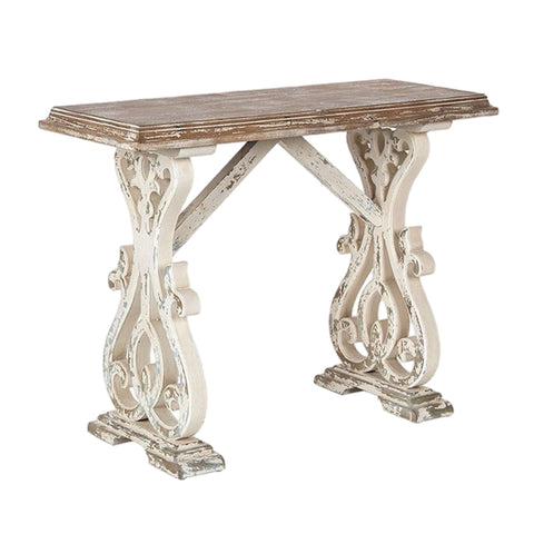 Distressed Console Table