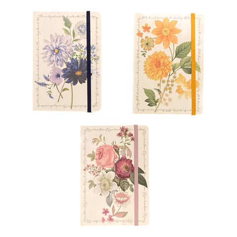 Assorted Flower Journal, INDIVIDUALLY SOLD