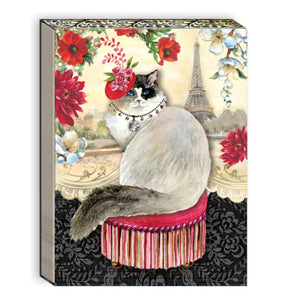 Paris Cat Pocket Notepad