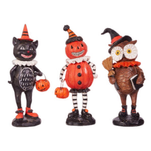 Assorted Halloween Character Figurine, INDIVIDUALLY SOLD