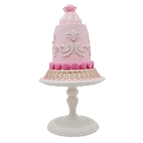 Pink Cake Figurine