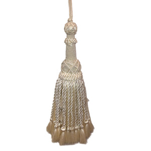 Cream Braided Tassel