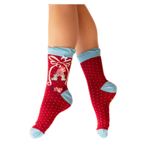 Assorted Monogrammed Socks, INDIVIDUALLY SOLD