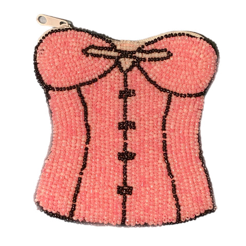 Corset Beaded Wallet