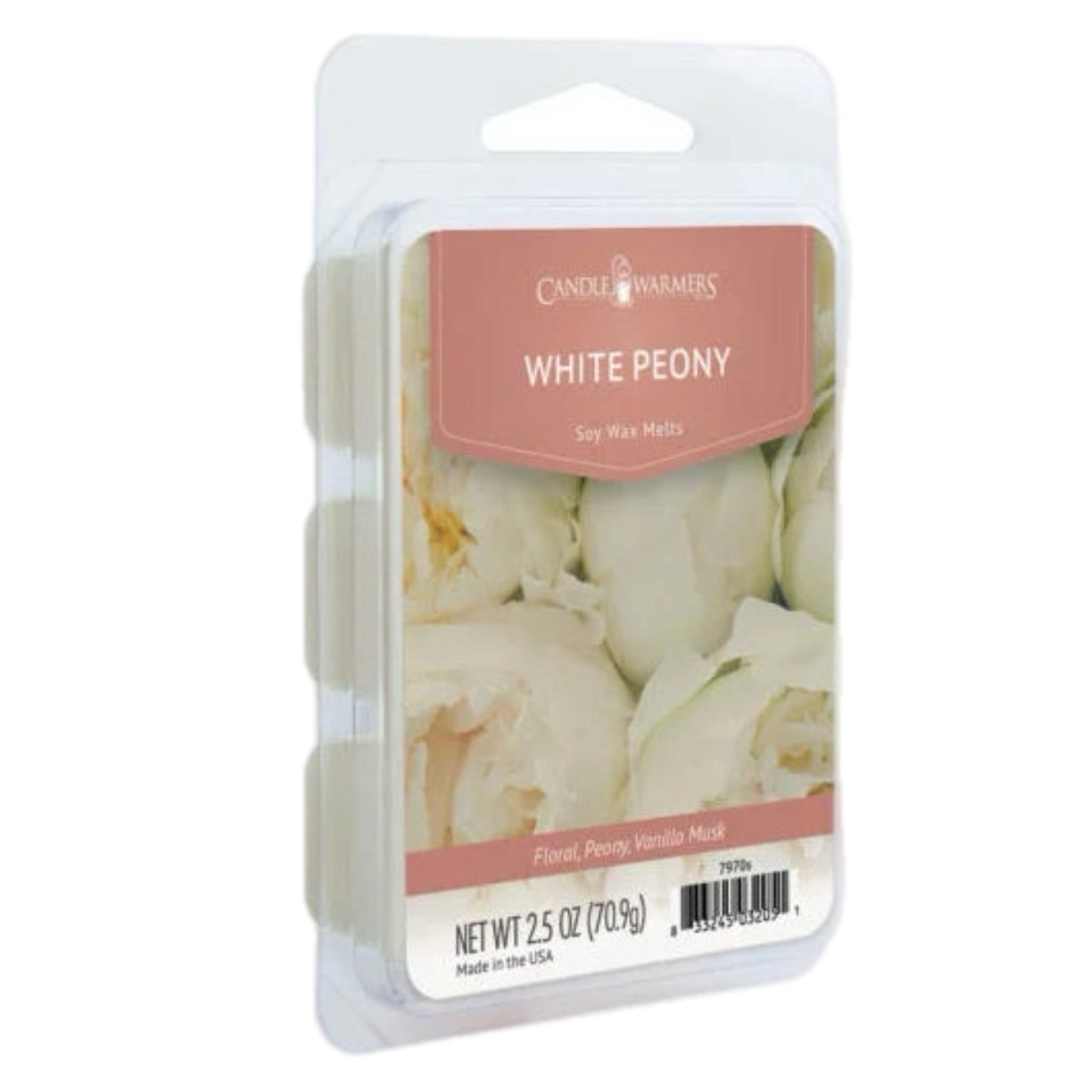 White Peony Wax Melt