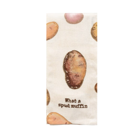 What A Spud Muffin Tea Towel