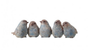 Birds In A Row Figurine