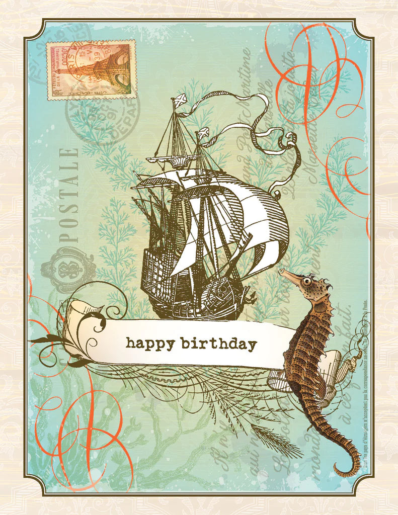 Happy Birthday Greeting Card