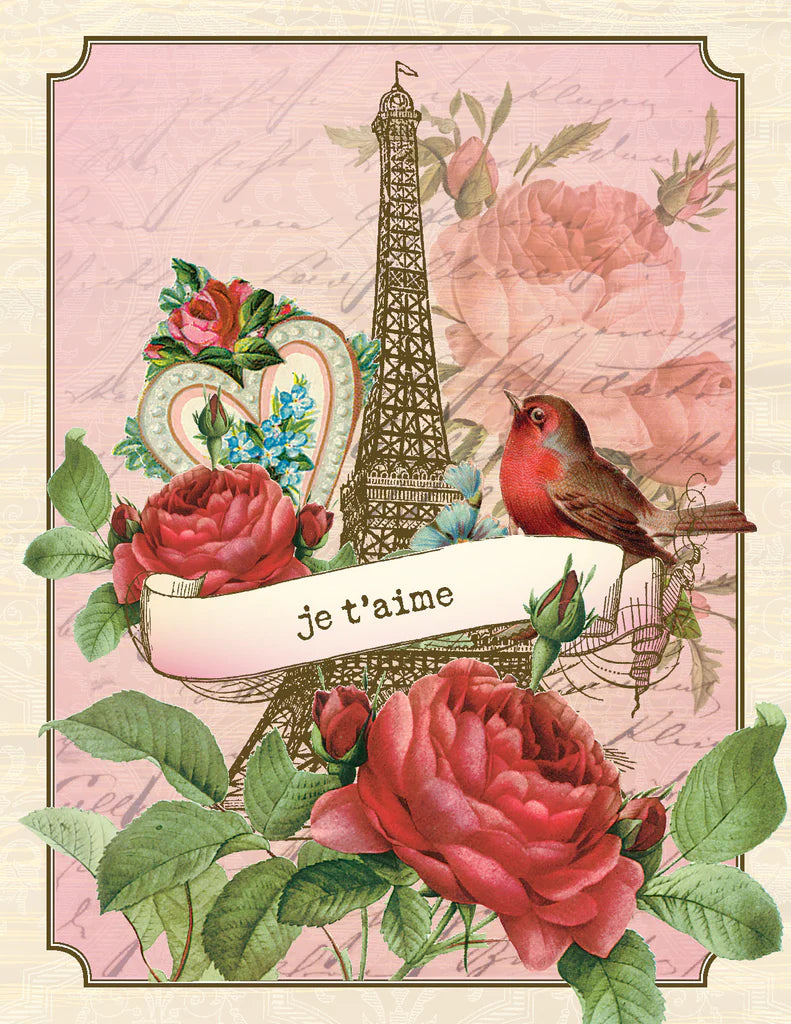 Je T'aime Greeting Card