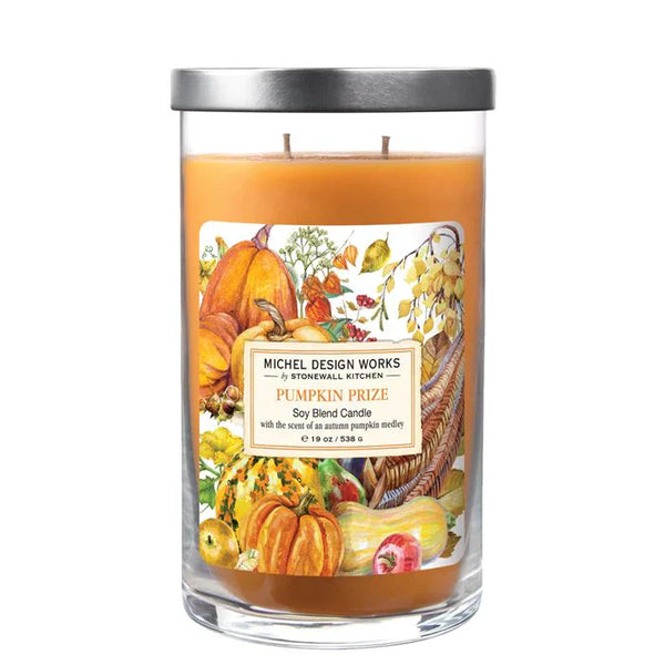 Pumpkin Prize Jar Candle:  Large Tumbler