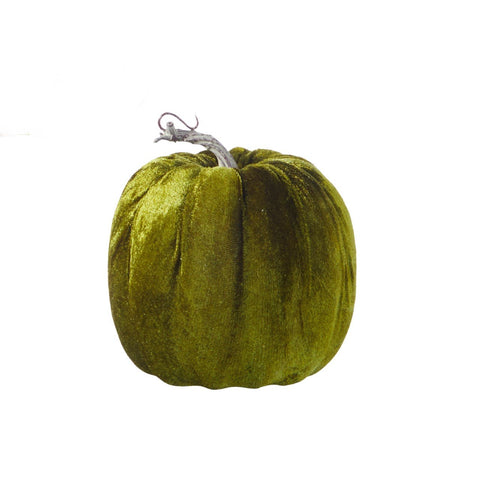 Tall Chartreuse Pumpkin Figurine