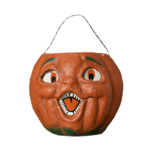 Small Orange Choir Jack O Lantern Candy Bucket