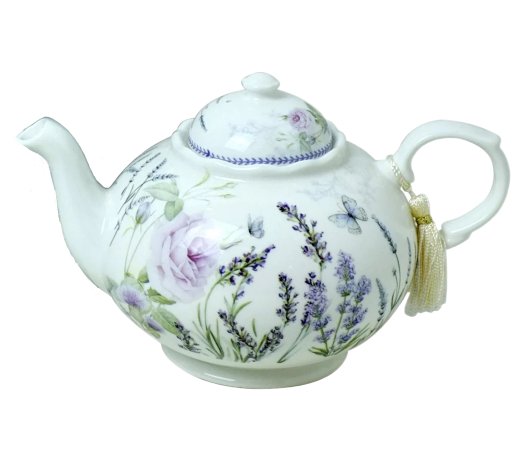 Lavender Teapot With Gift Box