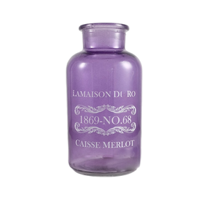 Purple Decorative Bottle