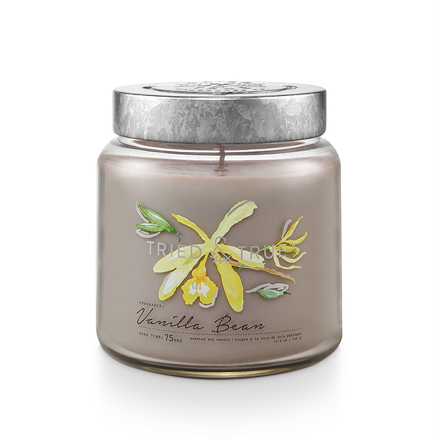 Tried & True Medium Jar Candle: Vanilla Bean