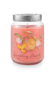 Tried & True Large Jar Candle: Sparkling Peach