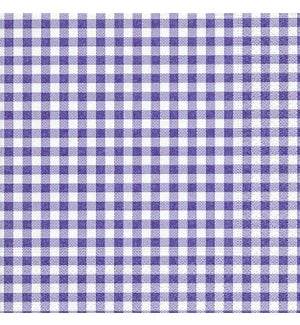Luncheon Paper Napkin: Vichy Lavender