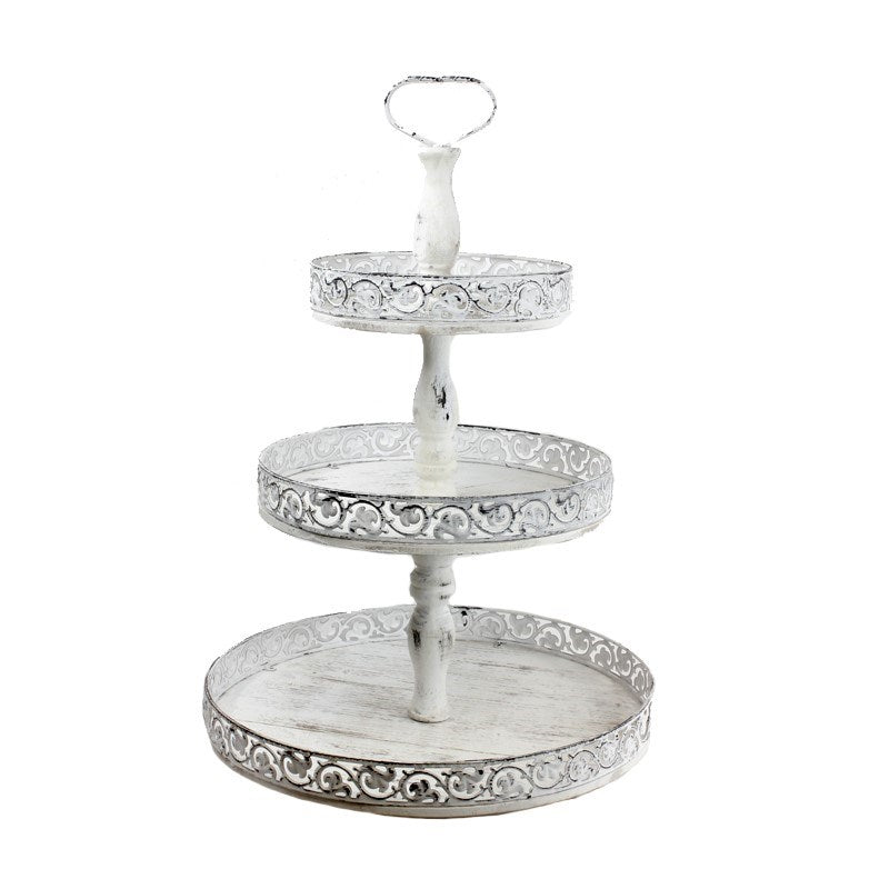 3 Tier White Tray